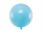 Party Deco Kerek lufi, Size 60cm, Pastel Light Blue