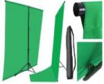 Massa Háttér Szett pamut háttér 150x350cm Green Screen Zöld Fal alsó rész (tlo 150x350 podłoga)