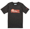 Columbia Rövid ujjú pólók Mount Echo Short Sleeve Graphic Shirt Szürke 8 Jahre
