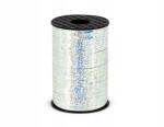 Party Deco Műanyag szalag, ezüst, 5mm, 225m