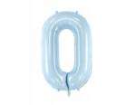 Party Deco fólia lufi, Size 72cm, világos kék, héliummal is felfújható