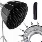 Steiner Bowens parabolikus softbox Deep hexagonális, 90cm, grid, Click-lock (afe)