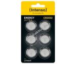 Intenso Energy Ultra, 6 darabos csomag, gombelem, CR2032, 3 V, ideális mindennapi használatra