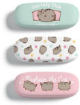 PUCKATOR Pusheen cicás szemüvegtok, 16x6x5cm, 3 féle változat, Lusta Pusheen Macska (PCT-CASE92)