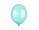 Party Deco Lufik Strong, 27cm, Metallic Mint Green, 50db