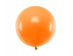 Party Deco Kerek lufi, Pastel Mandarin Orange, 60cm