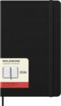 Moleskine napi naptár, Size L, keményfedeles, 12M, fekete 2026 (8056999274542)
