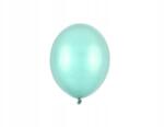 Party Deco Lufik, 12cm, Metallic Mint Green, 100db