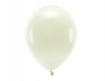 Party Deco Lufik Eco, 30cm, krémszínű, 100db