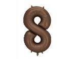 Party Deco Fólia Lufi, Size 86cm, mocca, héliummal is fújható