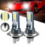  Izzó Szett H7 Led Fény, 6000K, H18, 60W, CANBUS