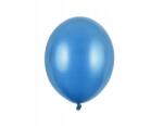 Party Deco Lufik Strong, 27cm, Metallic Caribb. Blue, 10 db