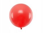 Party Deco Kerek lufi, 60cm, Pastel Poppy Red, Valentin Nap