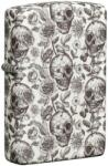Zippo Brichetă Zippo Skeleton Design Glow in The Dark 49458 49458 Bricheta