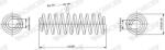 MONROE Arc spiral MONROE SPRINGS SP5022 (SP5022)