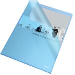 Esselte Genotherm, "L", A4, 105 mikron, narancsos felület, ESSELTE "Standard", kék (E60834)