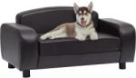 vidaXL Dog sofa 80x50x40 cm brown pleather 170966