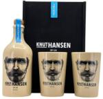 KNUT HANSEN Dry gin fa díszdobozban 2 pohárral 0, 5L 42% - ginshop