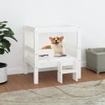 vidaXL 55,5x53,5x60 cm white 822368
