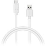 CONNECT IT Wirez USB C (Tip C) - USB, flux de curent de până la 3A ! , alb, 2 m (CI-1179)