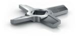 Bosch Cuțit bilateral BOSCH MWZS608K - 17009002, Pentru camera #8, Compatibil cu mașinile de tocat MultiPower Serie 6 (MWZS608K)