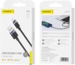 FONENG X115 Lightning kábel 2.1A 1M Fekete