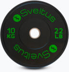 Sveltus Olimpiai bumper tárcsa Sveltus Training Olympic Disc 10 kg black Súlytárcsa