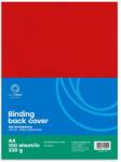 Bluering Hátlap, A4, 230 g. bőrhatású 100 db/csomag, Bluering® piros - iconink