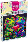 Yazz Puzzle Yazz Puzzle din 1023 de piese - Broaște îndrăgostite (3834) Puzzle