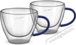 Lamart Thermo pohár LT9116 VASO Cappuccino szett 190 ml 2 db kék