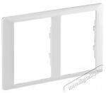 Legrand 754222 Valena Life 2x2P+F csatlakozóaljzathoz fehér kettős keret