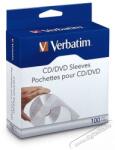 Verbatim 49976 100db/csomag papír CD tok