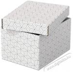  Esselte Home S méret 3db/csomag tárolódoboz - fehér