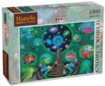 Magnolia Puzzle Magnolia din 1000 piese - Lumea gnomilor (2102) Puzzle