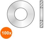 Rocast Set 100 x Saiba Plata Forma A DIN 125, Plastic - 13 (COR-100x0125713S)