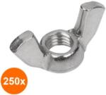 Rocast Set 250 x Piulita Fluture DIN 315 Otel Zincat-M8 031508S (COR-250x031508S)