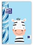 OXFORD Caiet Oxford, A5, 24 File, Hartie Optik 90 g / mp, PEFC, Tip I, Colturi Rotunjite, Motiv Kids (HRZ-400192209)