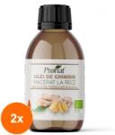 Pronat Glass Pack Set 2 x Ulei BIO de Ghimbir, Macerat la Rece, 100 ml, Pronat