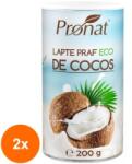 Pronat Can Pack Set 2 x Lapte Praf Bio de Cocos, 200 g