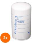 Donaldson Set 2 x Filtru Ulei P558615, Lungime 174 mm, Diam. Ext. 93 mm, Filet 1-16 un, Finetea 40 , Donaldson (RAJ-2xP558615)