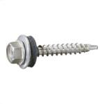 Rocast Surub Autoforant Cap Hex Redus si Saiba Epdm, Otel Zincat, 5.5 x 22 (X02035522S)