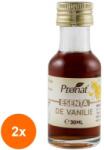 Pronat Glass Pack Set 2 x Esenta de Vanilie 30 ml, Pronat