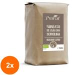 Pronat Paper Pack Set 2 x Faina Bio de Grau Dur Semolina Macinata Fin, 1 kg, Pronat