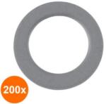 Rocast Set 200 x Saiba Plata Redusa 433 Otel Zincat-13 (COR-200X0433013S)