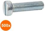 Rocast Set 500 x Surub Cap Cilindric Crestat 84 Otel Gr. 4.8 Zincat-M5 x 16 (COR-500x00844516S)
