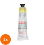 KOH-I-NOOR Set 2 x Culoare Acril, Galben Inchis, 40 ml (HOK-2xKH-K162 713)