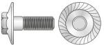 Rocast Surub Cap Hexagonal si Flansa Otel gr. 8.8 Zincat-M12x30 (692181230S)