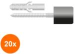 Rocast Set 20 x Opritor pentru Usa, Alb (COR-20xAA.10510000S)