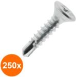 Rocast Set 250 x Surub Autoforant Cap Inecat Forma P Otel Zincat-4.2x32 (COR-250x7504P4232S)