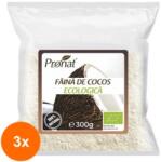 Pronat Foil Pack Set 3 x Faina Bio din Nuca de Cocos, Pronat, 300 g